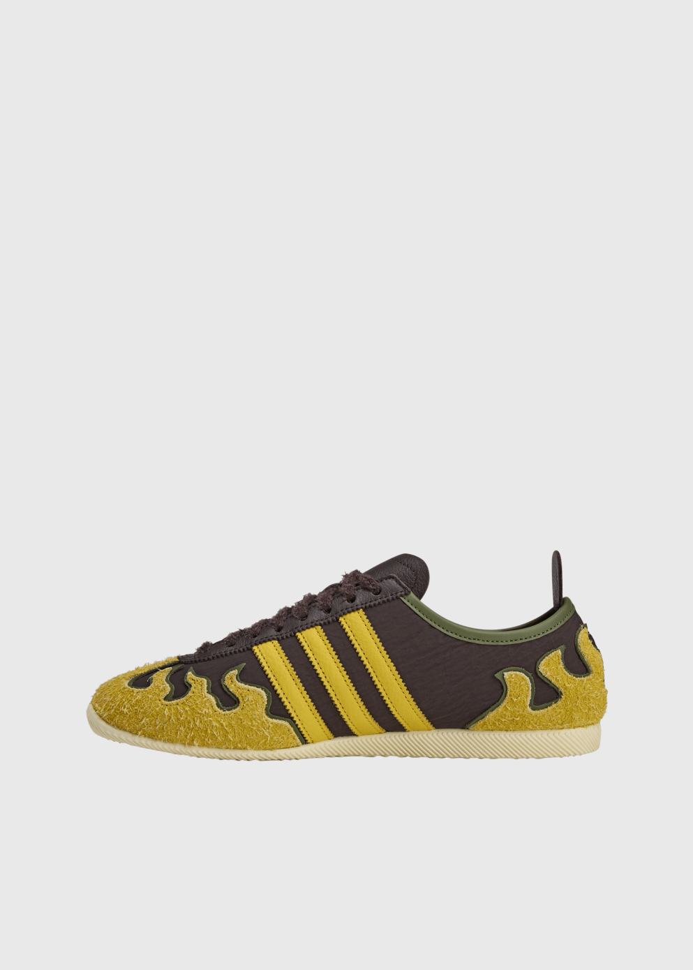 x Brain Dead Japan Lo 'Brown Hazel Yellow' Sneakers