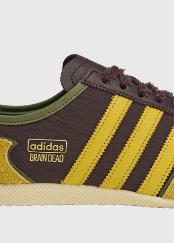 x Brain Dead Japan Lo 'Brown Hazel Yellow' Sneakers