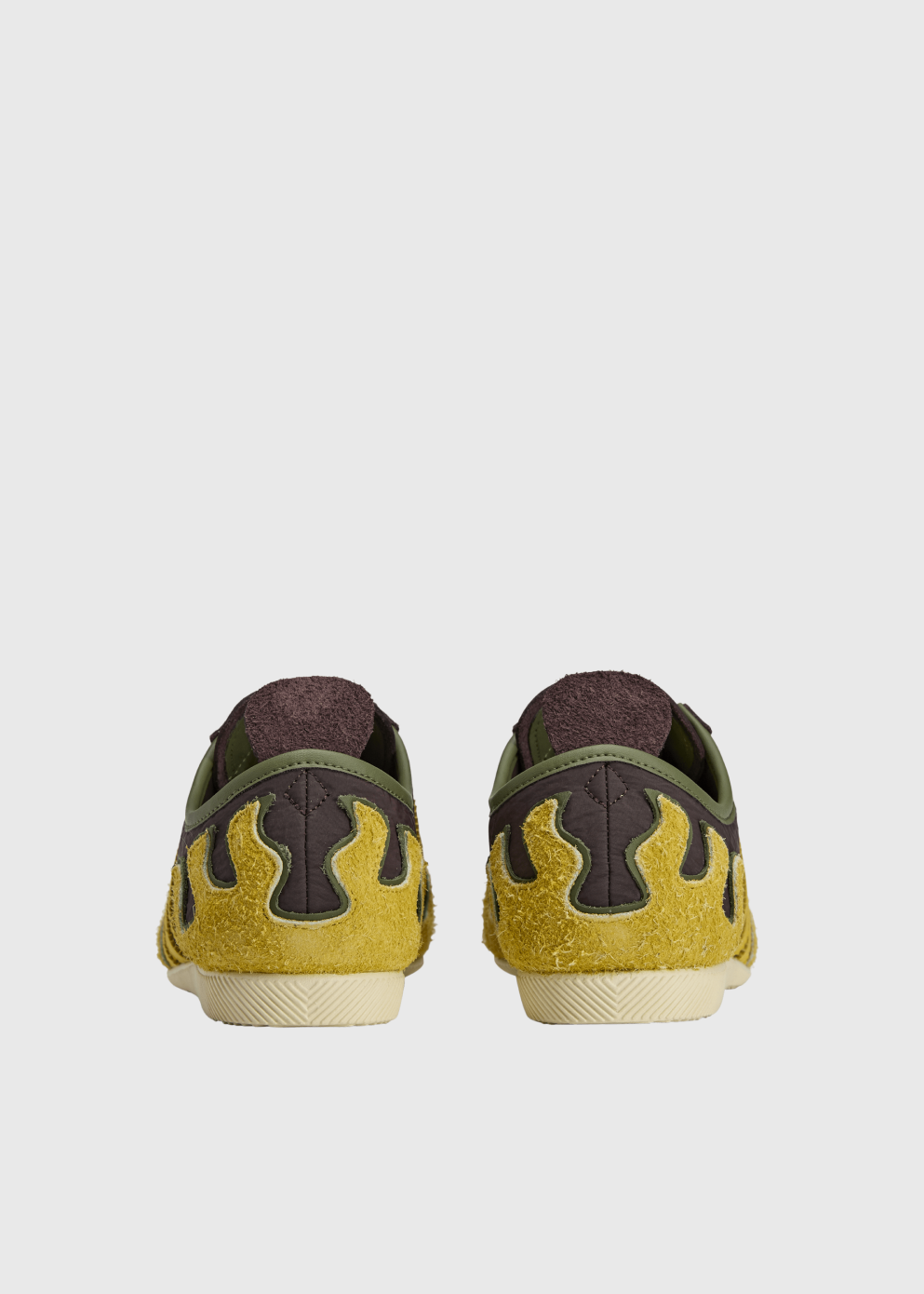 x Brain Dead Japan Lo 'Brown Hazel Yellow' Sneakers