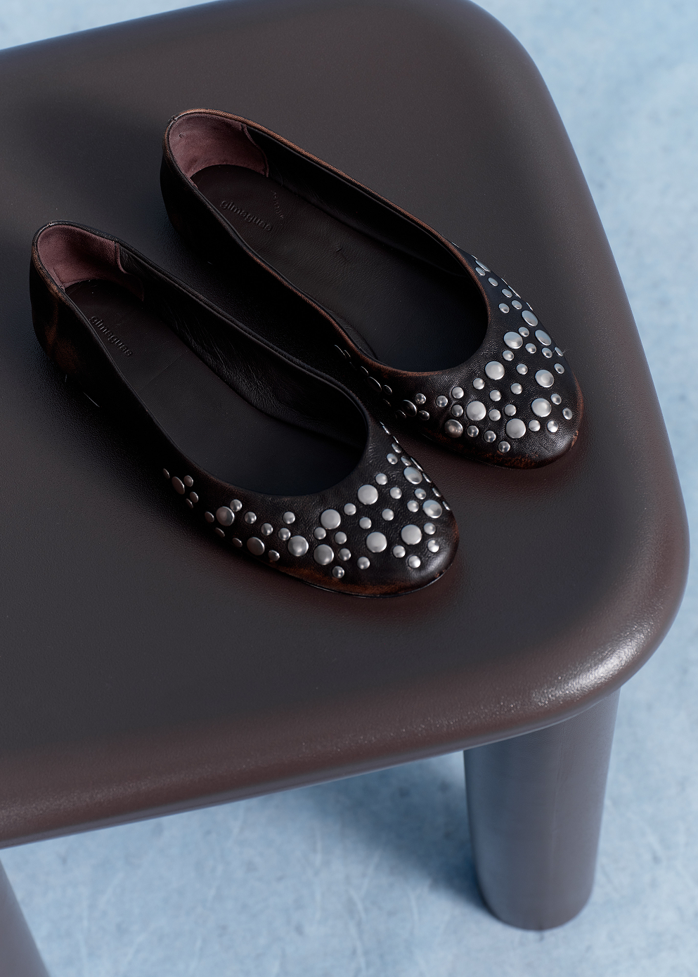 Studs Faded Bailarinas