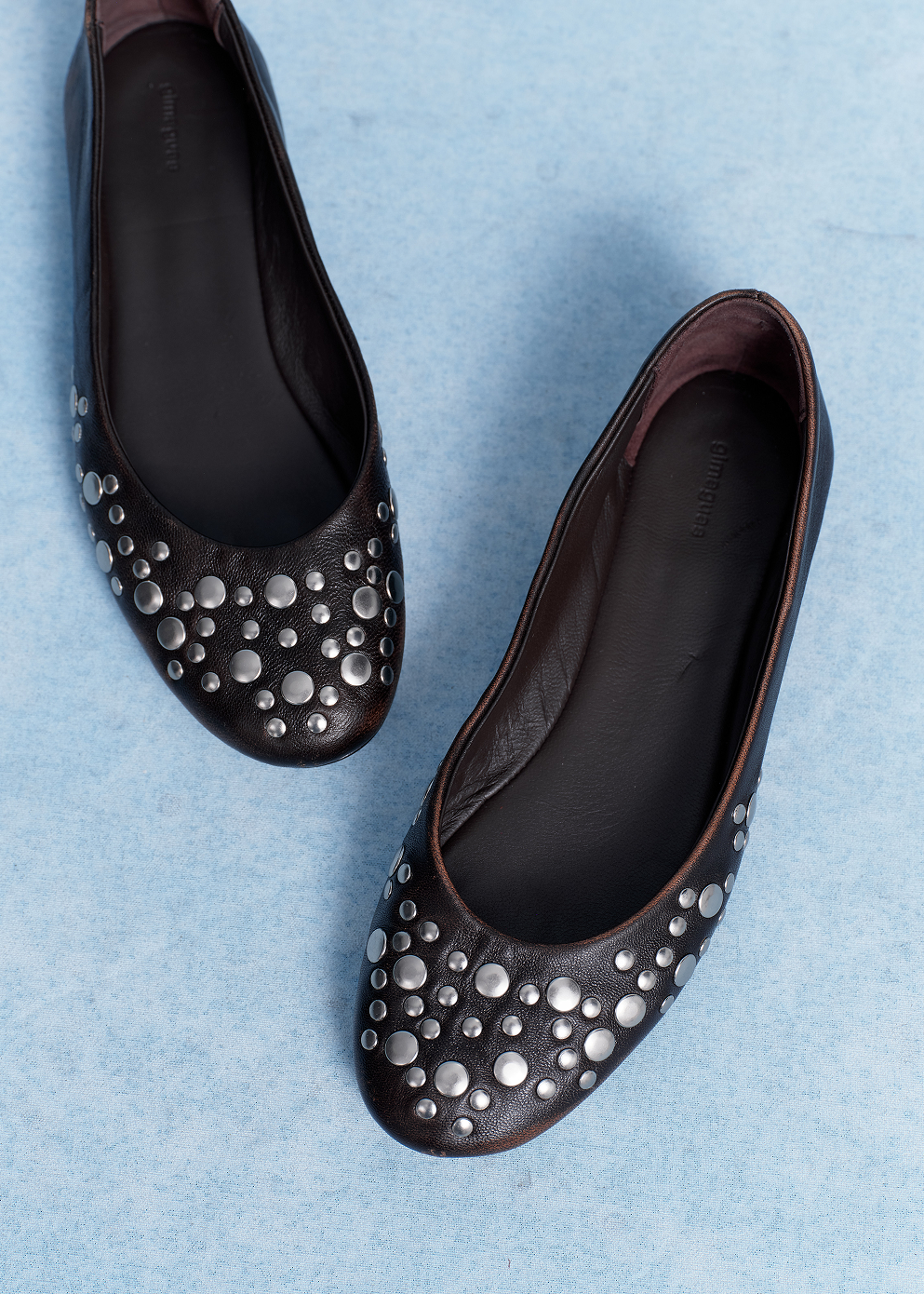 Studs Faded Bailarinas