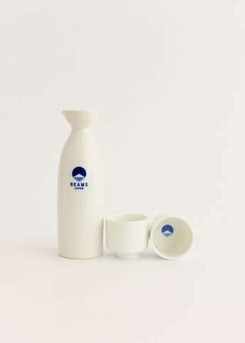 Sake Bottle And Cup Set (1 Bottle And 2 Cups)