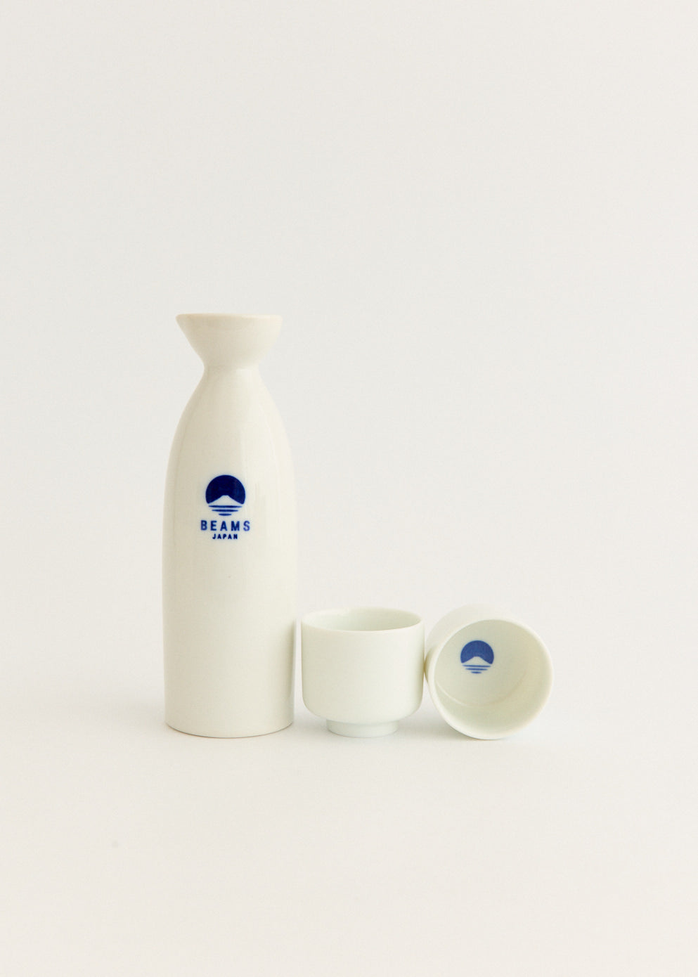 Sake Bottle And Cup Set (1 Bottle And 2 Cups)
