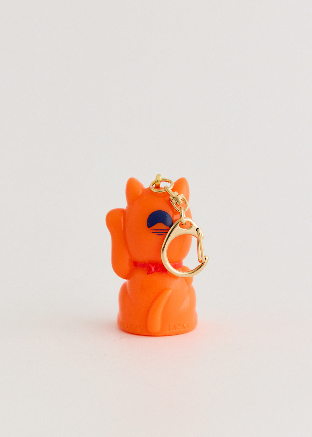 Orange Kewpie Doll Key Chain (Lacky Cat)