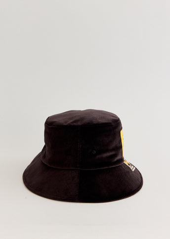 Velveteen Bucket Hat (PECKISH RAINBOWY)
