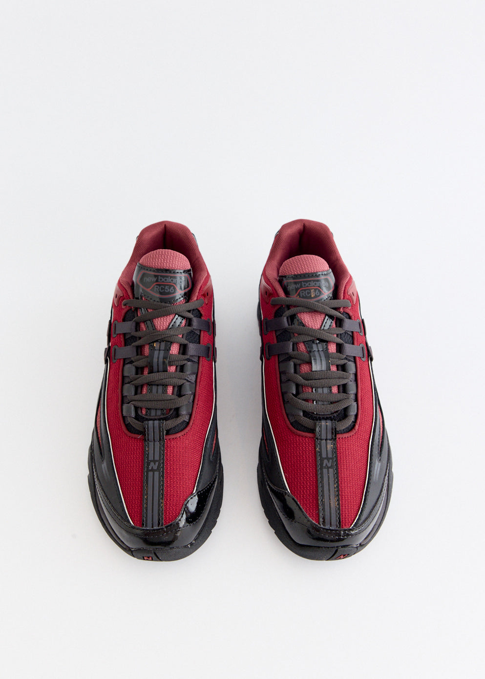 RC56 'Black Red Angora' Sneakers