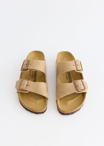 Arizona Oiled Leather Narrow Sandals