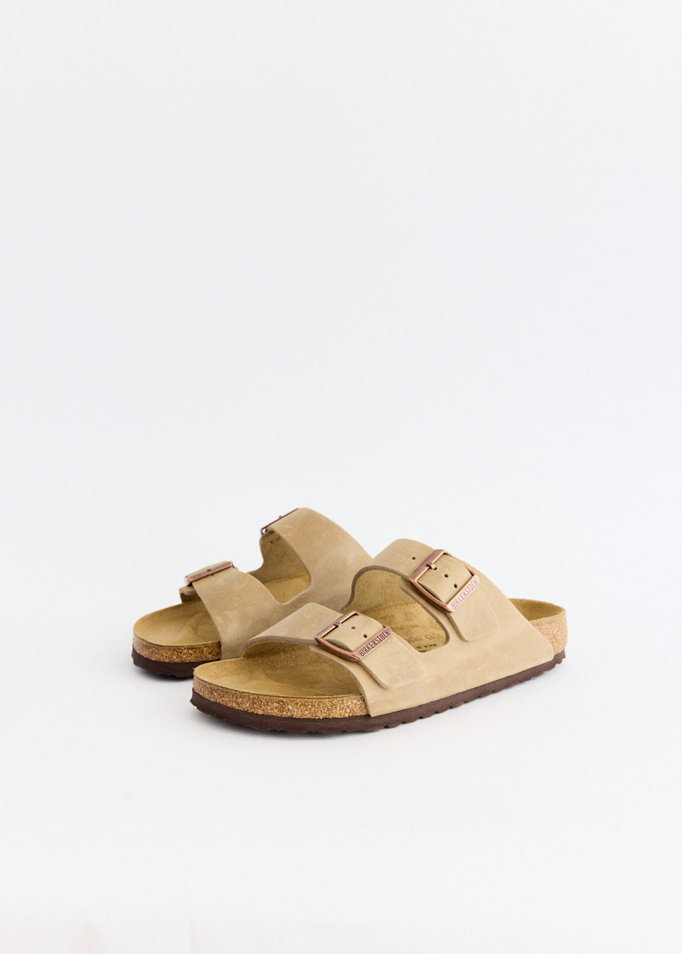Arizona Oiled Leather Narrow Sandals