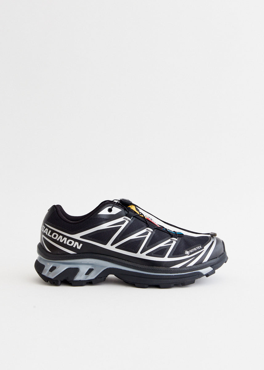 靴 SALOMON XT-6 Gore-Tex Black Ebon.y 28CM Salomon XT-6 Gore-Tex Sneakers in Black/Ebony Salomon