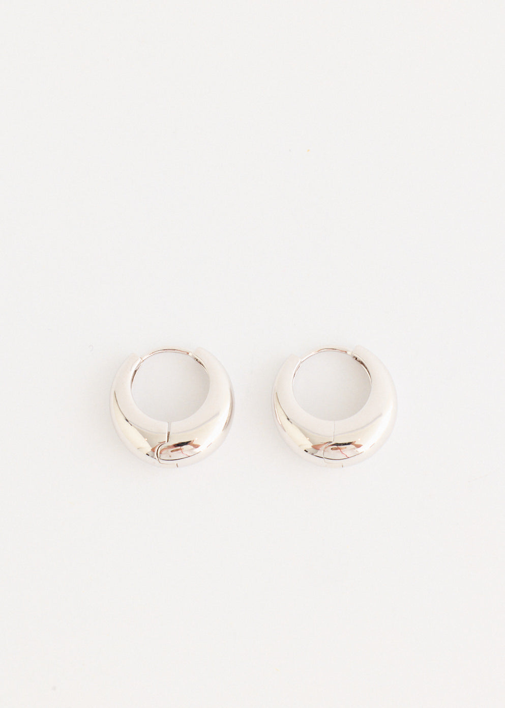 Flat Hoop Earrings