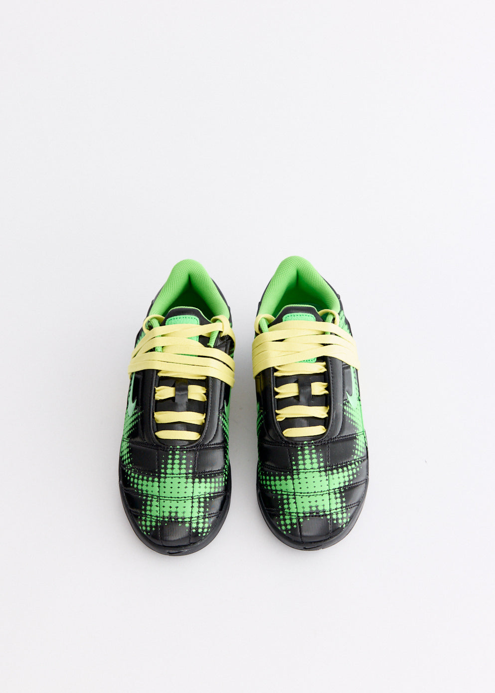 Women's Total 90 Shox Magia 'Black and Yellow Diamond' Sneakers