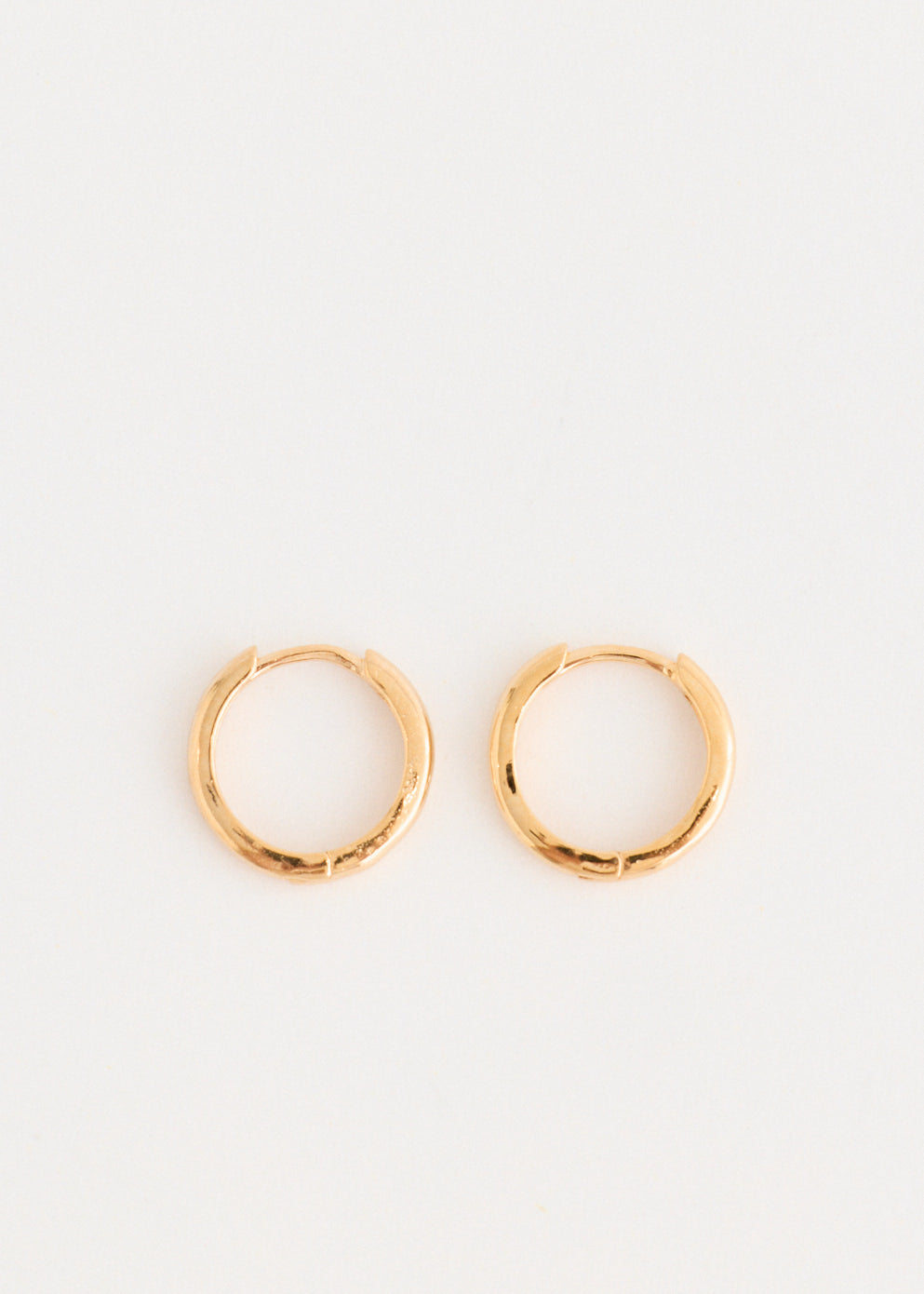 Medium Gold Hoop Earrings