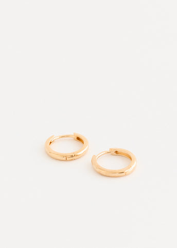Medium Gold Hoop Earrings