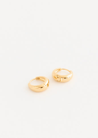Bold Gold Hoop Earrings