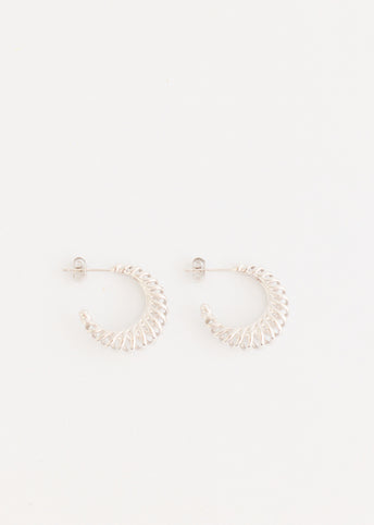 Silver Hoop Earrings