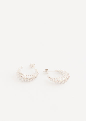 Silver Hoop Earrings