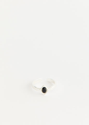 Linear Agate Ring