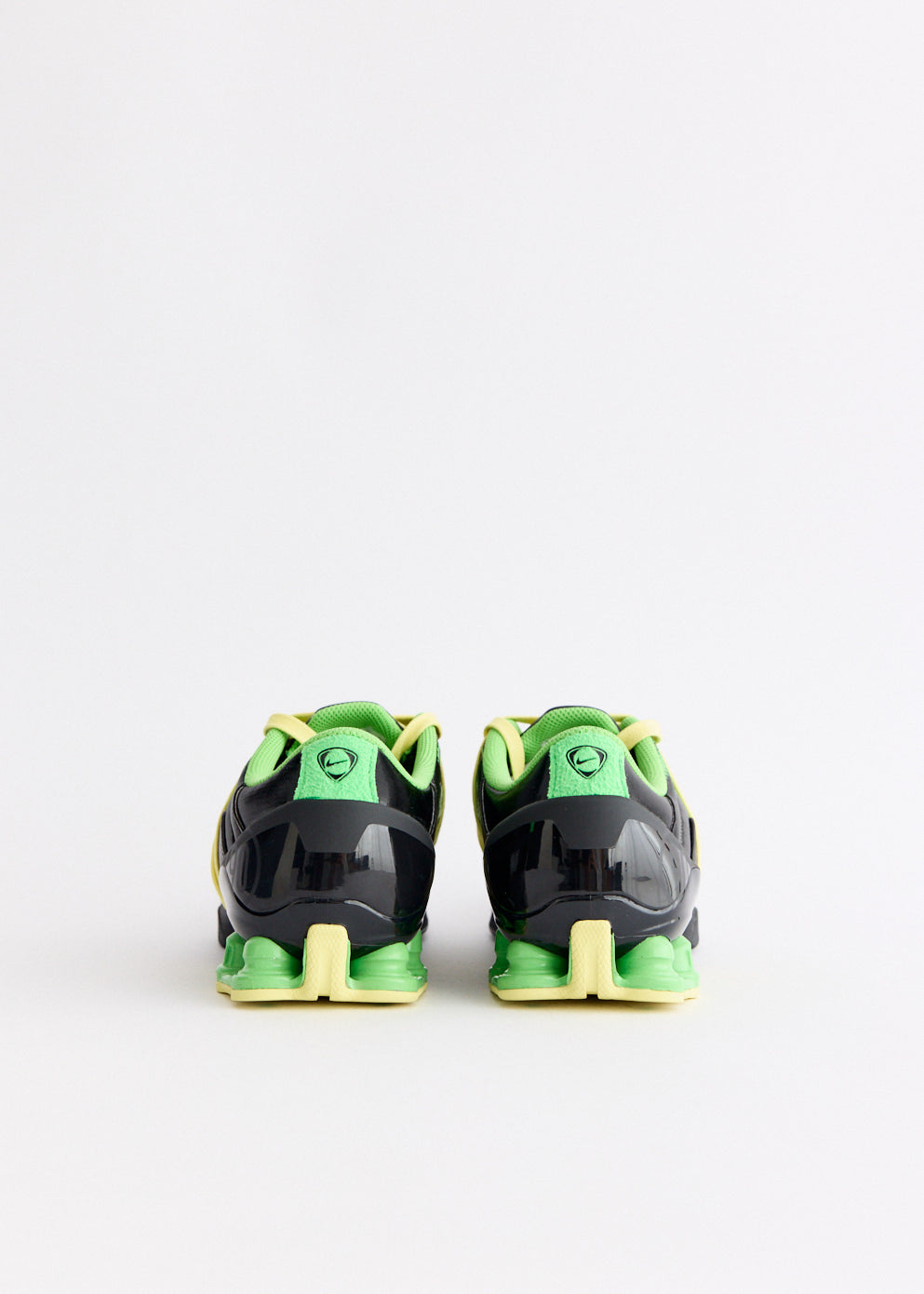 Women's Total 90 Shox Magia 'Black and Yellow Diamond' Sneakers
