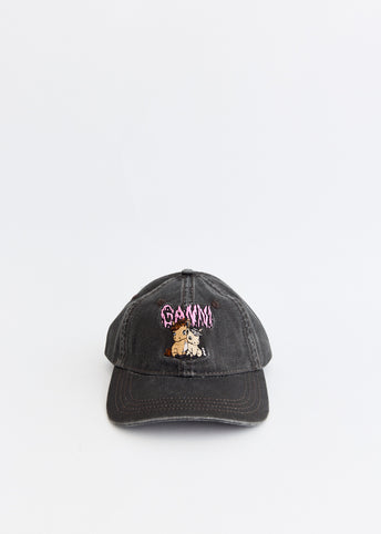 Washed Cotton Canvas Cap Lunar