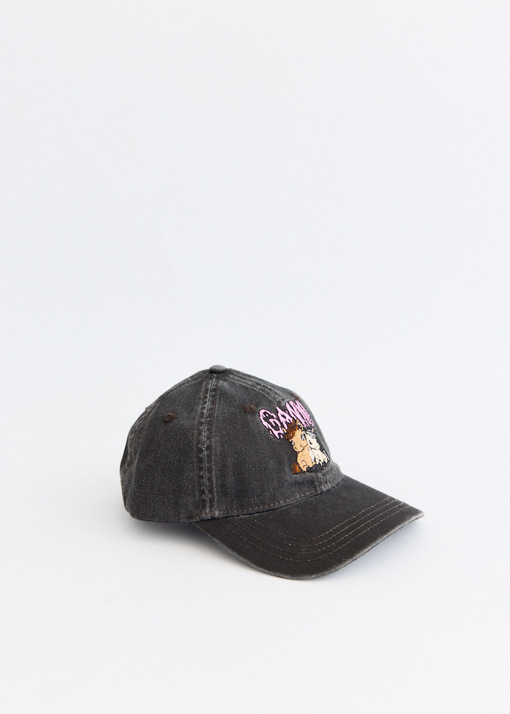 Washed Cotton Canvas Cap Lunar