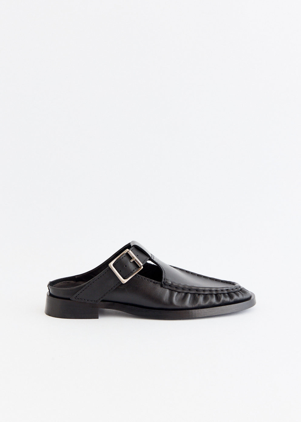 Gianna Buckled Mules