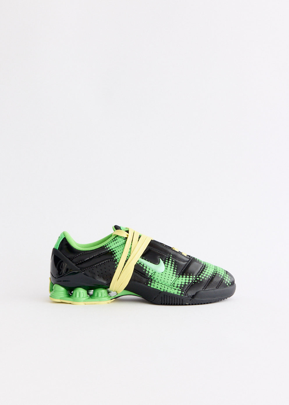 Women's Total 90 Shox Magia 'Black and Yellow Diamond' Sneakers