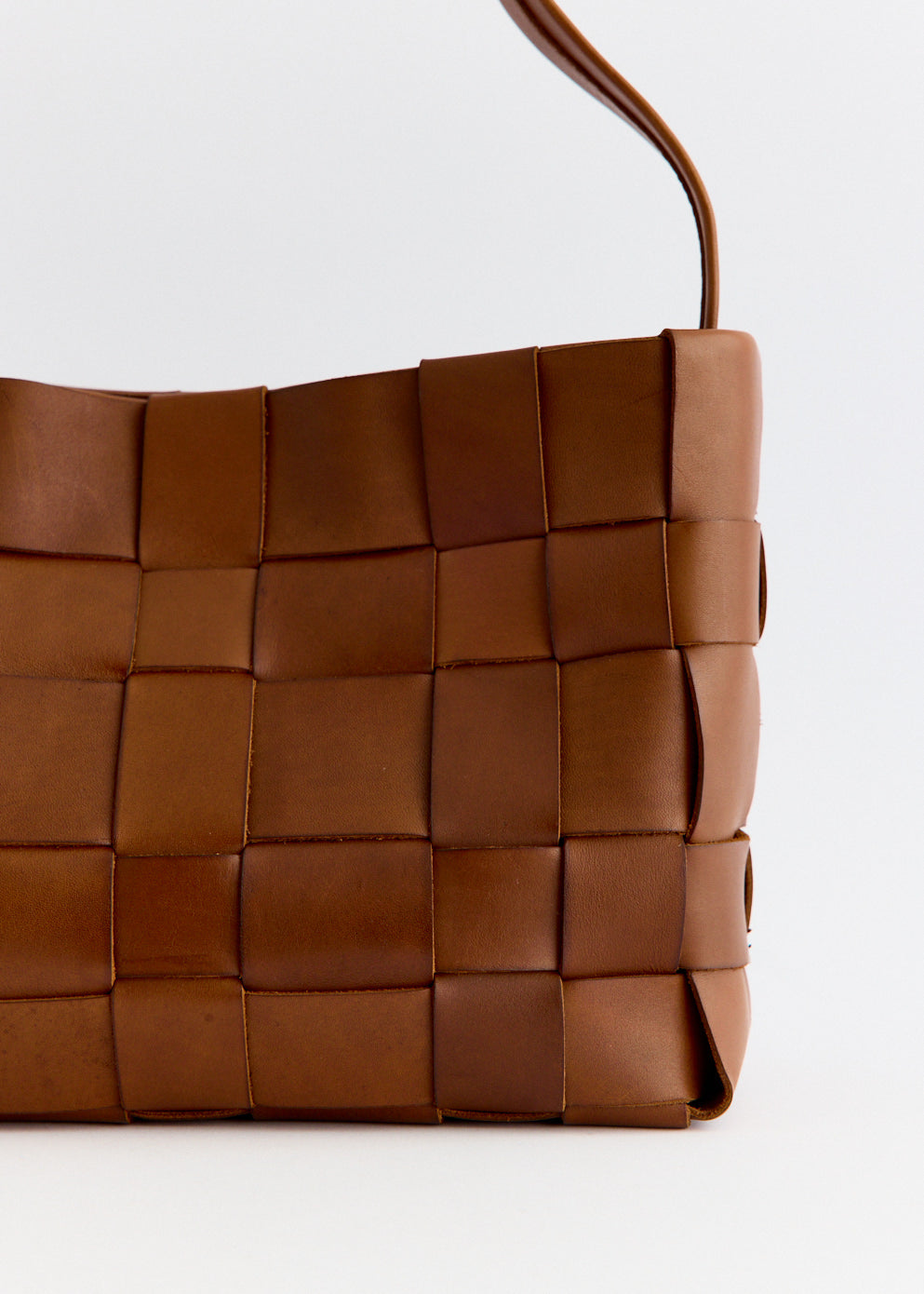 Woven Mini Tote Bag
