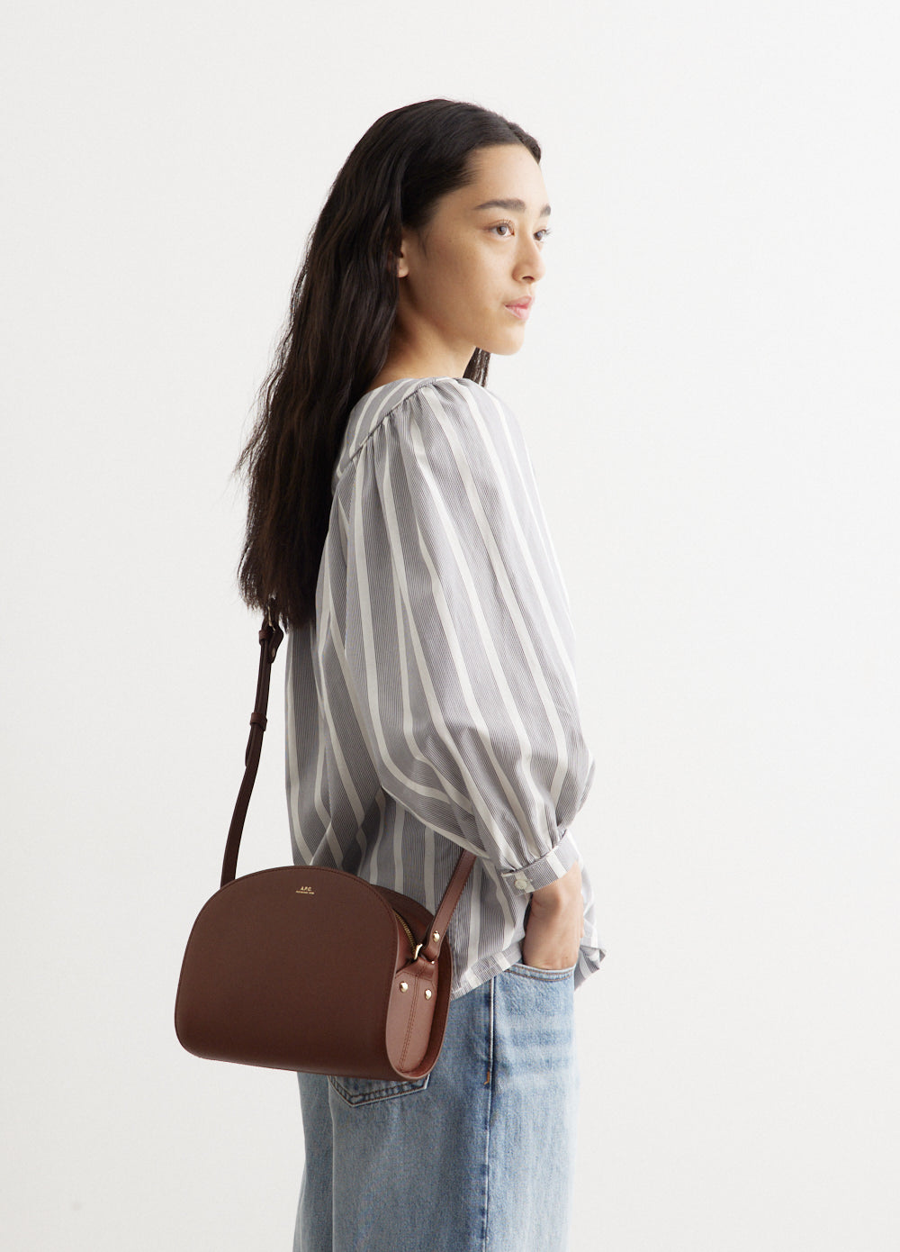 A.P.C. - Demi Lune Bag - Bags,All Products : American Fashion Style Bags On Sale A.P.C. - Demi Lune Bag - Bags,All Products : American Fashion Style Bags On Sale