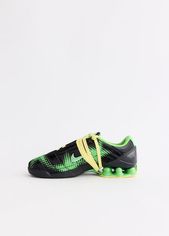 Women's Total 90 Shox Magia 'Black and Yellow Diamond' Sneakers