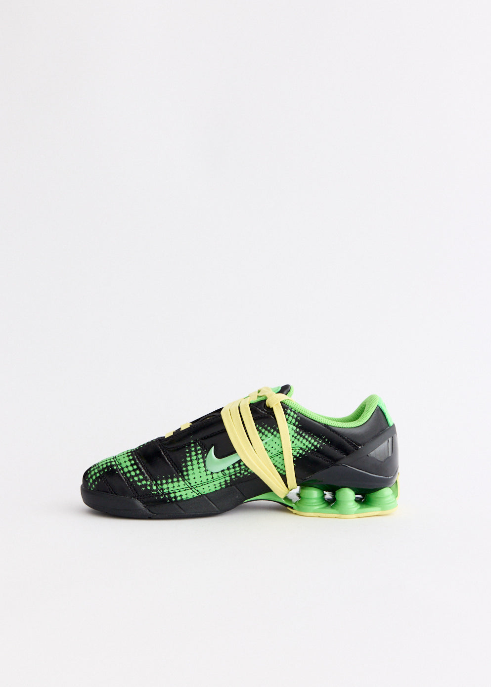 Women's Total 90 Shox Magia 'Black and Yellow Diamond' Sneakers