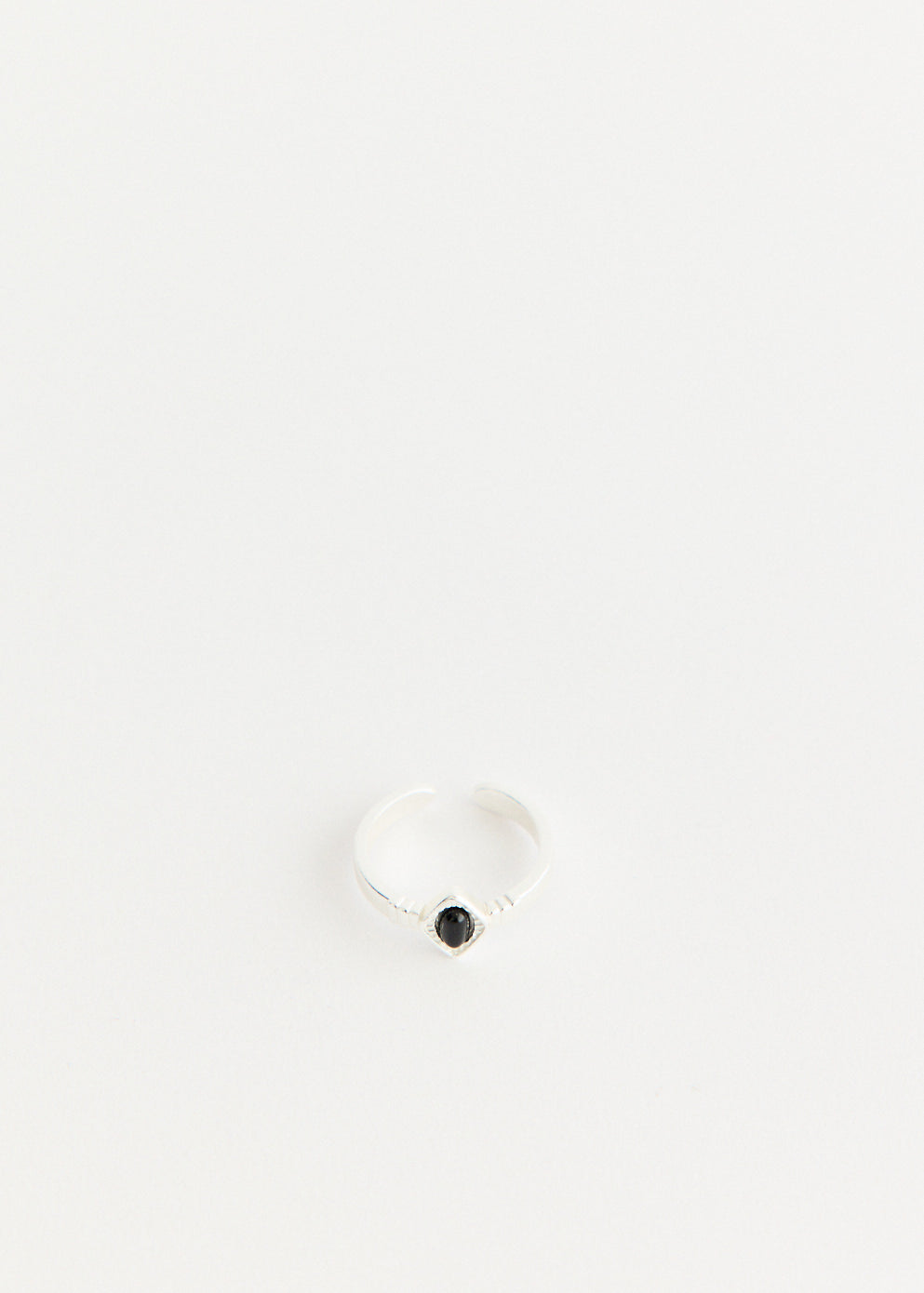 Linear Agate Ring