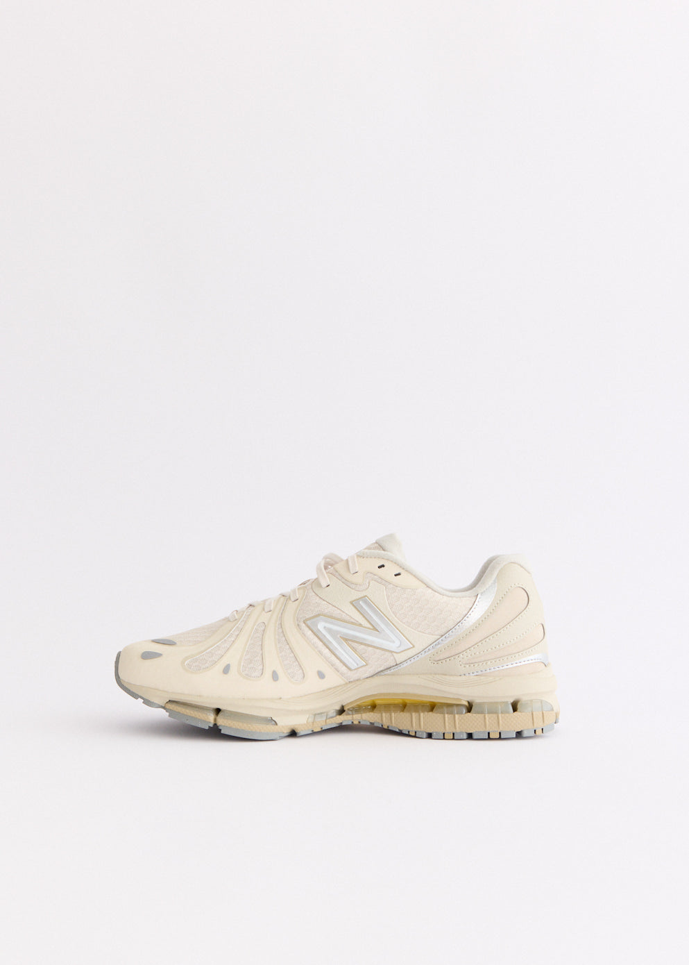 MADE in USA 990v4 'Linen Punch Yellow' Sneakers