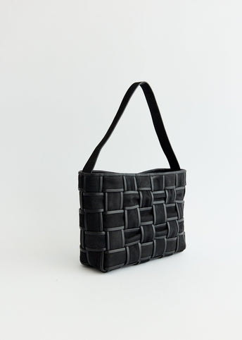 Border Woven Mini Tote