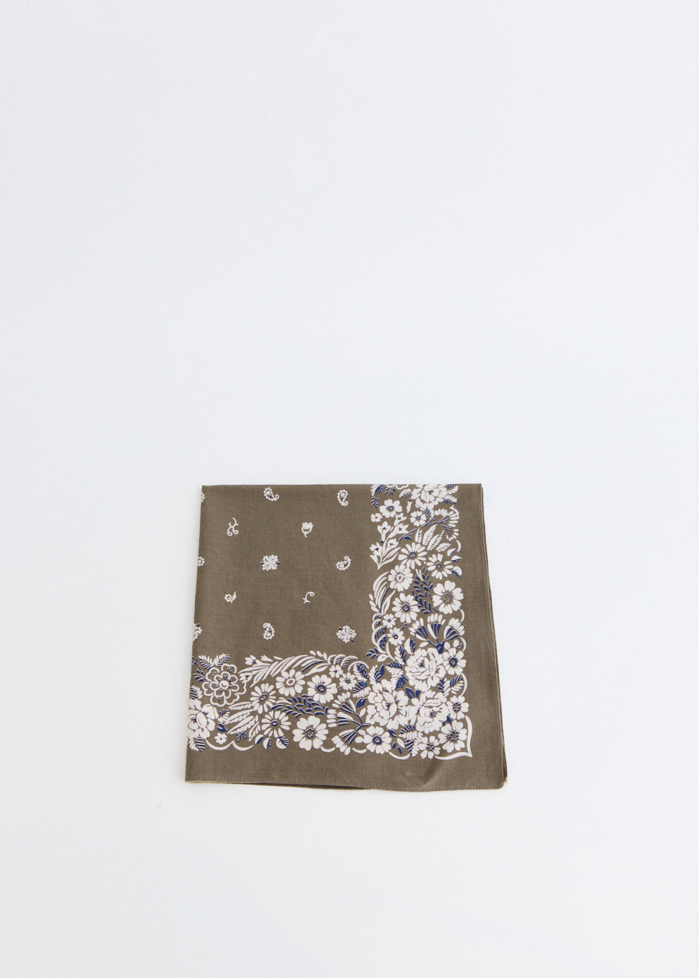 Fastcolor Selvedge Bandanna (CHURCHILL GARDEN)