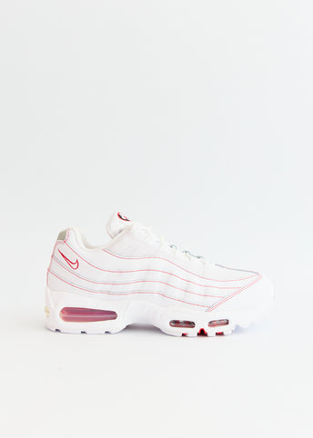 Air Max 95 OG 'White University Red' Sneakers