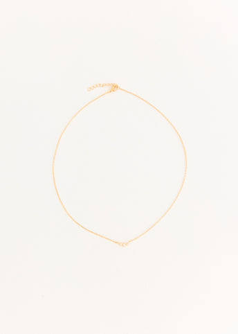 Gold Crystal Necklace