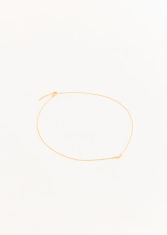 Gold Crystal Necklace