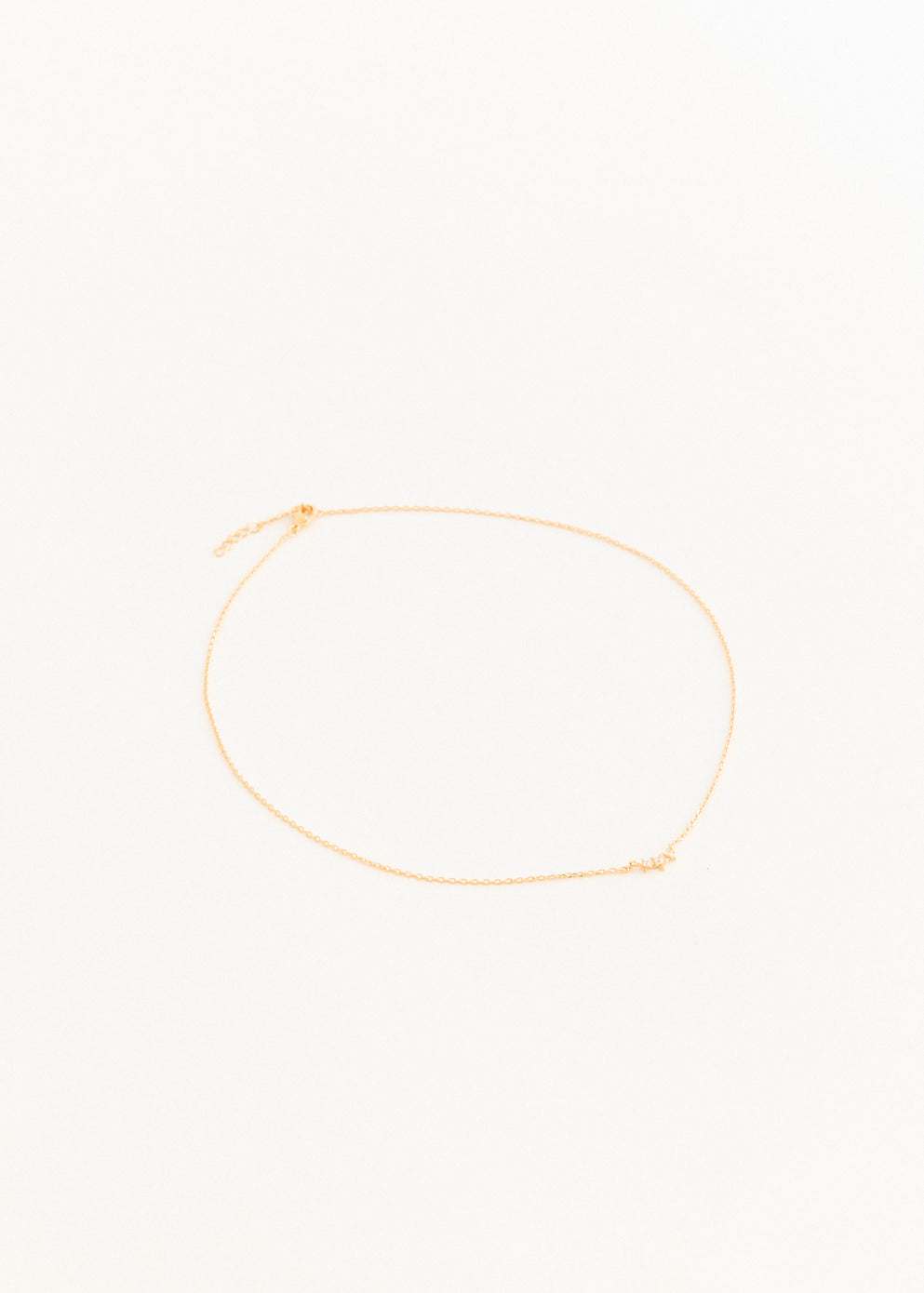 Gold Crystal Necklace