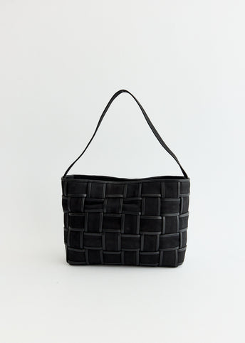 Border Woven Mini Tote