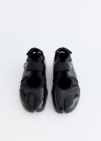 Women's Air Rift 'Black Metallic Silver' Sneakers