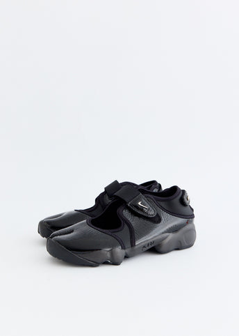 Women's Air Rift 'Black Metallic Silver' Sneakers