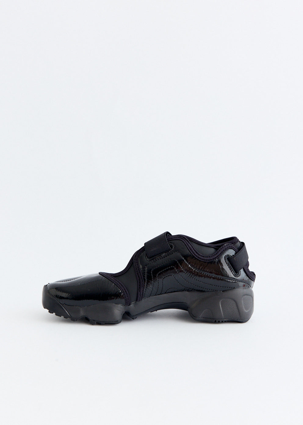 Women's Air Rift 'Black Metallic Silver' Sneakers