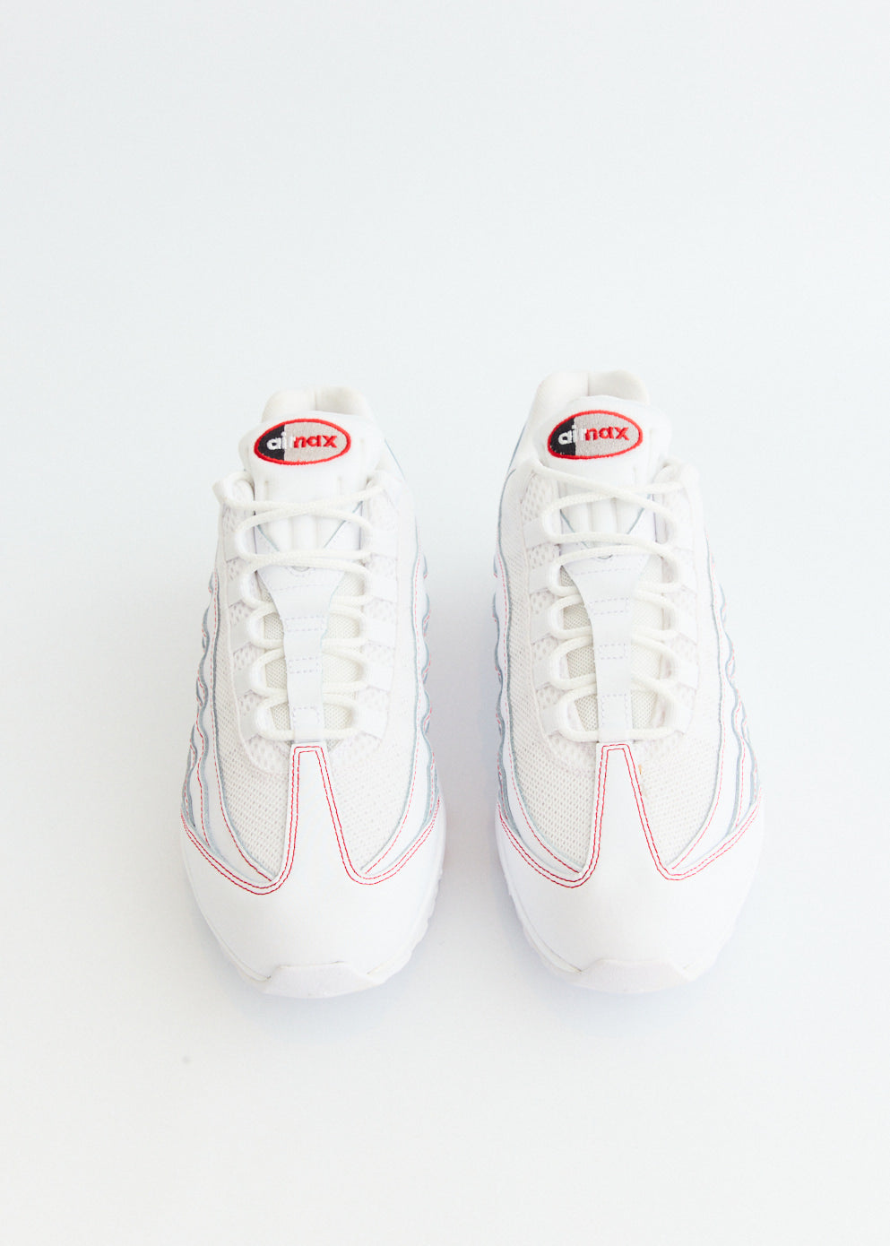 Air Max 95 OG 'White University Red' Sneakers