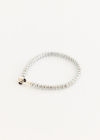 Hematite Roundel Beads Bracelet