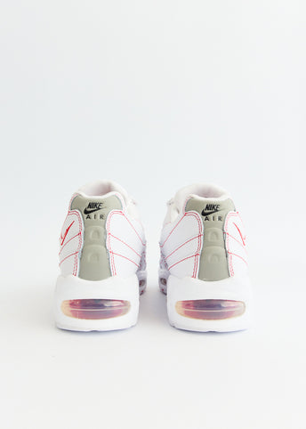 Air Max 95 OG 'White University Red' Sneakers