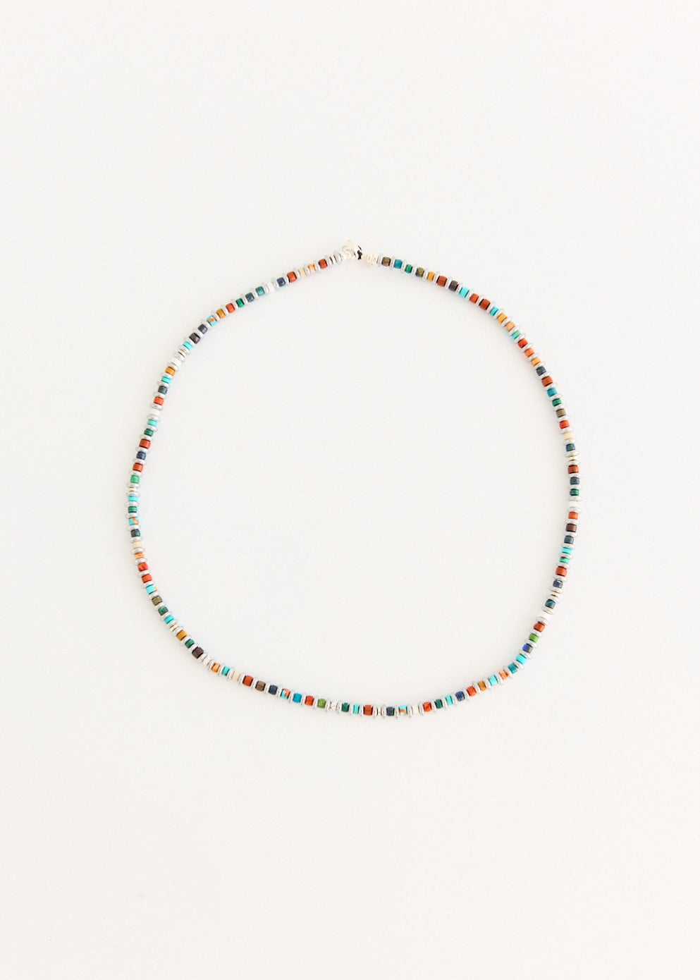 Hematite Roundel Beads Necklace