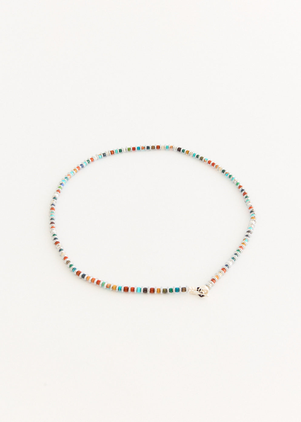 Hematite Roundel Beads Necklace