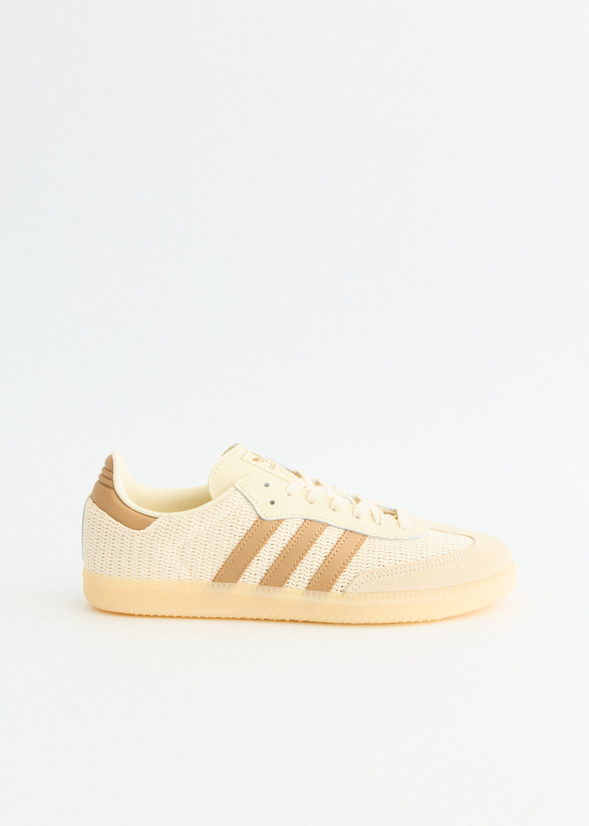 adidas gazelle silver green womens Adidas Samba OG Cream White Cardboard – SecondPlace