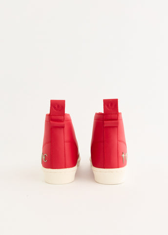 x Thug Club Superstar Boot Luxe 'Red' Sneakers