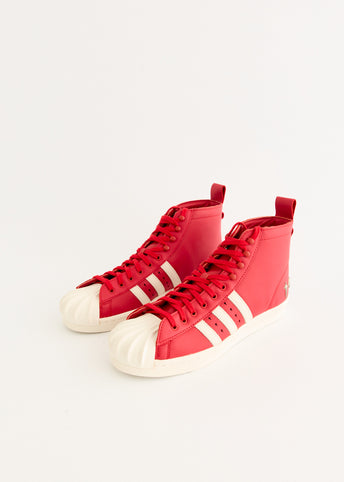 x Thug Club Superstar Boot Luxe 'Red' Sneakers